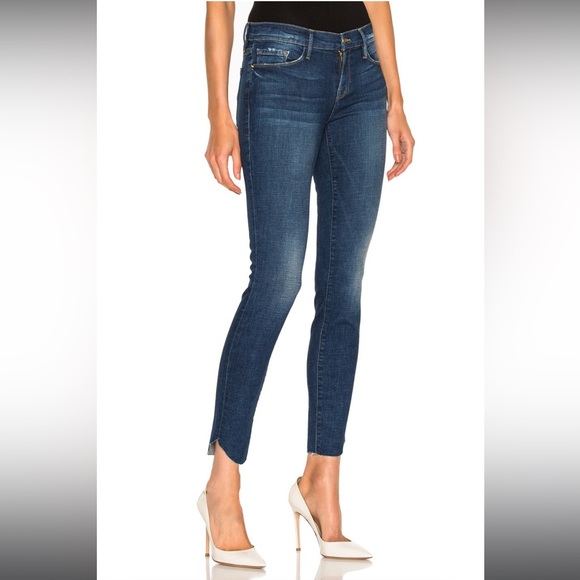 Frame Le Skinny De Jeanne Tulip Hem in York - Picture 1 of 7